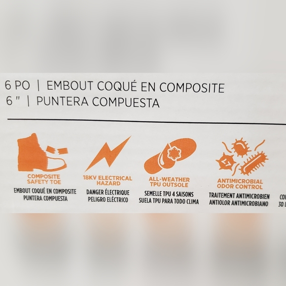 SOLD- Mens Timberland Pro Boots - Picture 10 of 12